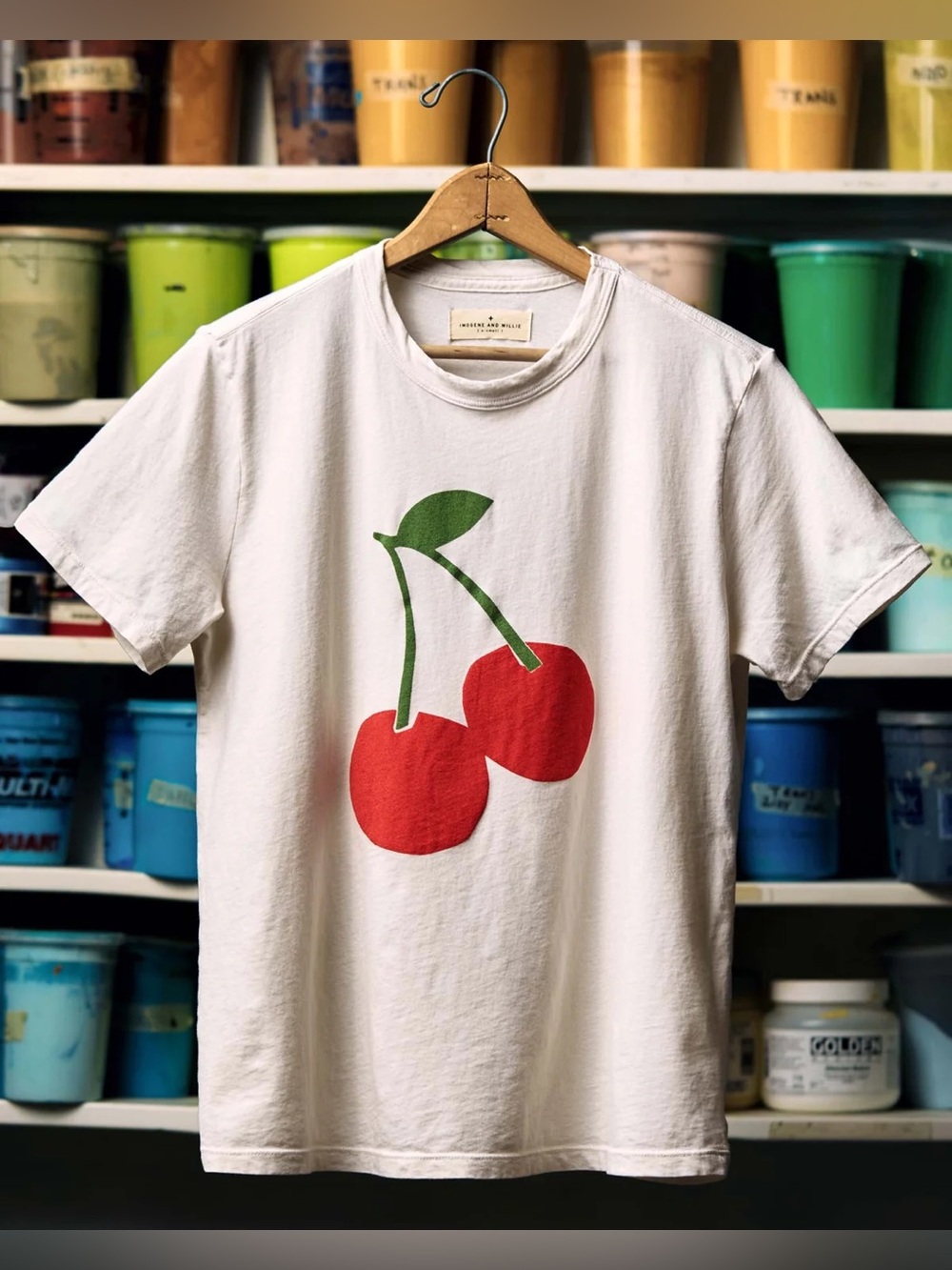 Imogene + Willie The Cherry Tee Shirt Size XXL